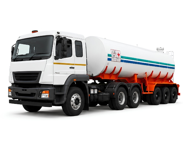 Aluminum Tank Trailer for Concentrated Nitric Acid